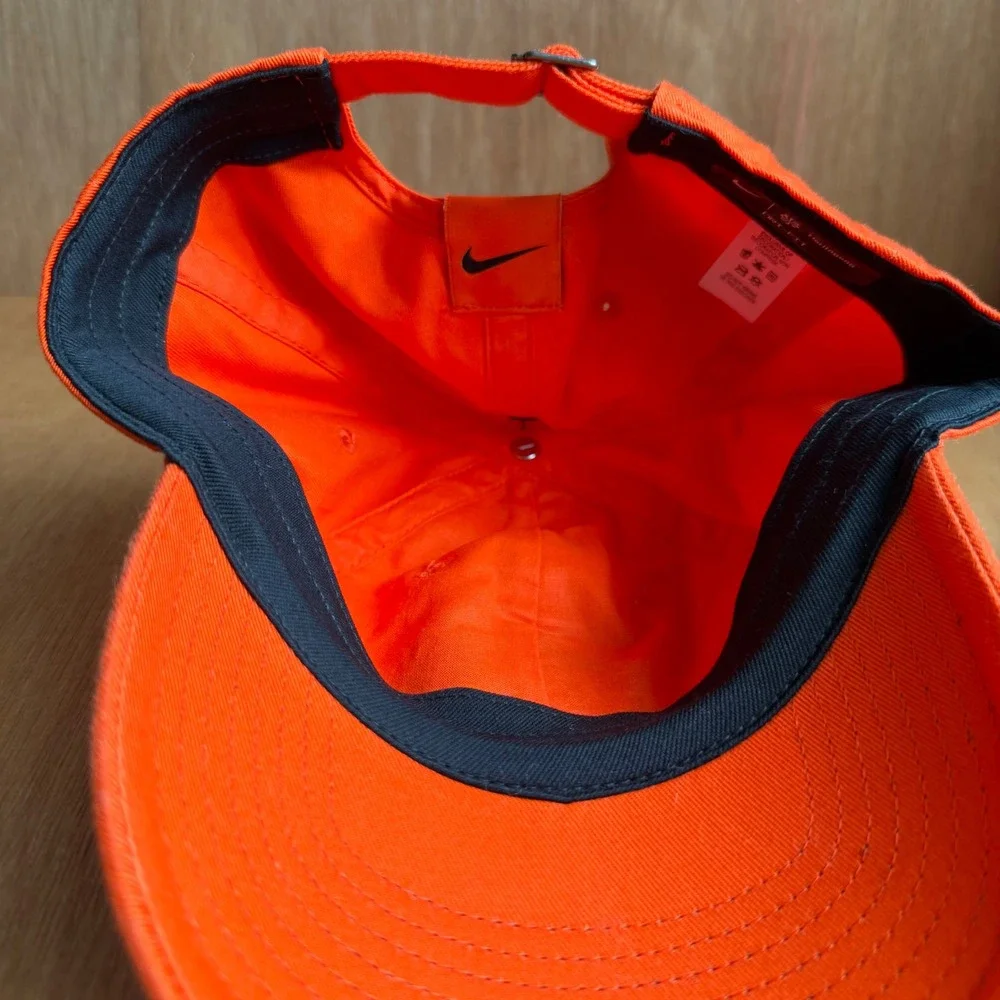 Nike Houston Dash Campus Cap Hat Orange NEW embroidered patch streetwear golf